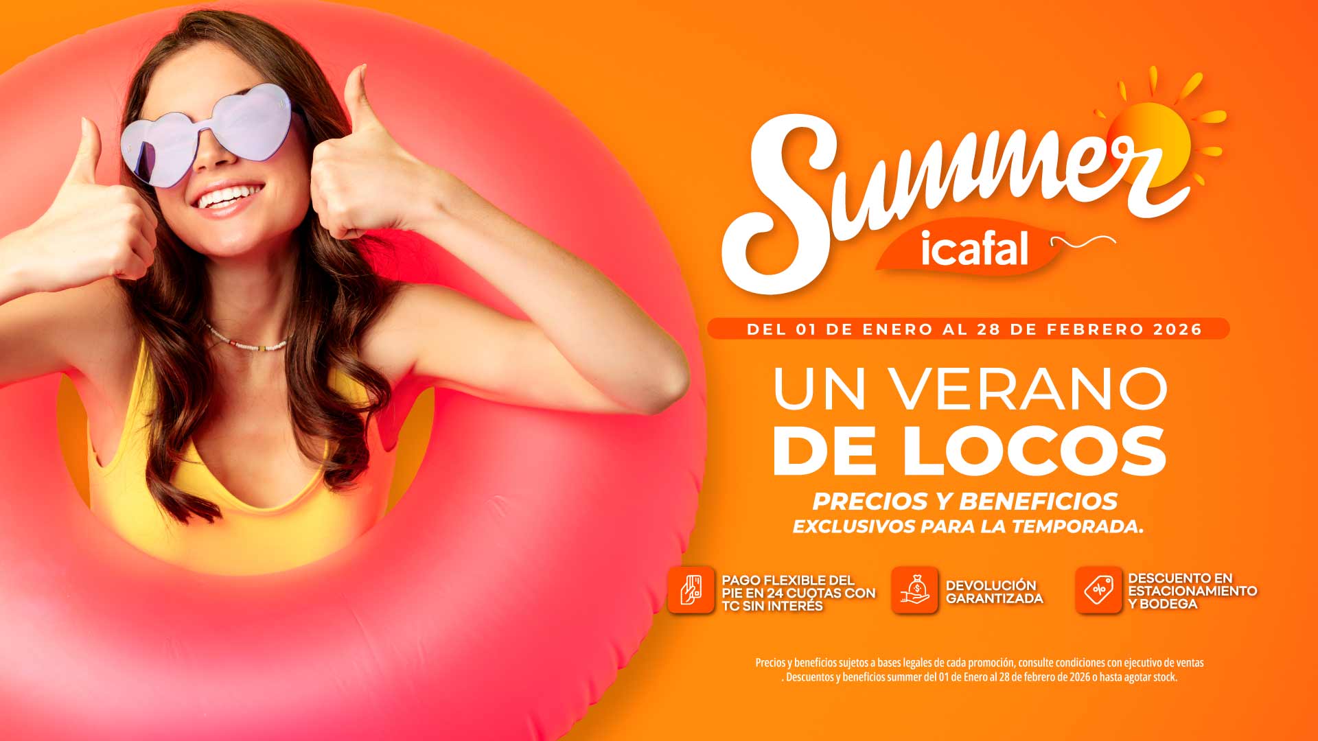 ¡Un verano de locos! Aprovecha los beneficios exclusivos de Summer Icafal antes de marzo